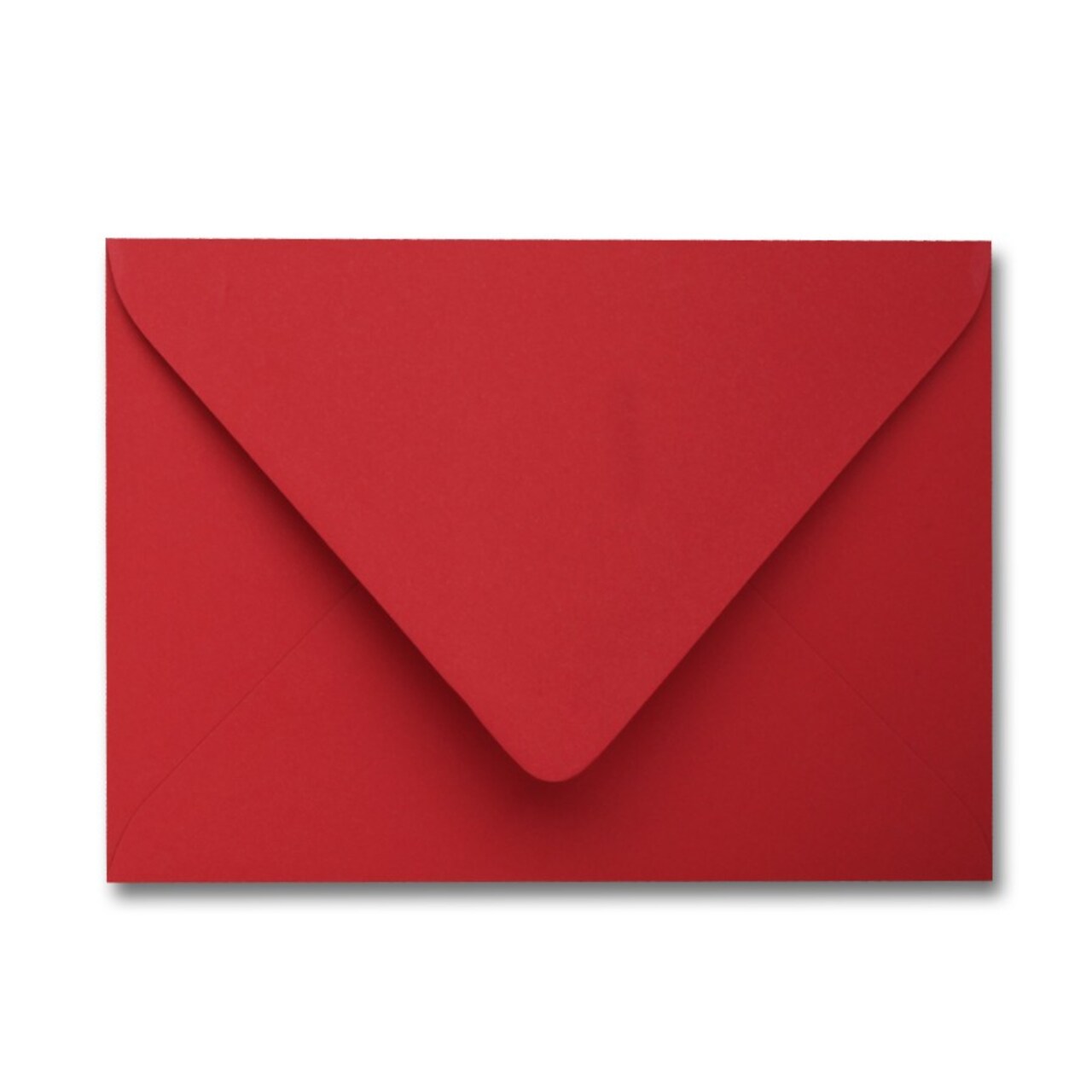 Colorplan VERMILLION - 91 Lb. / 135 gsm / 8 pts Matte Premium Cardstock Paper Text A2 Euro Flap Envelopes Bulk Pack of 250